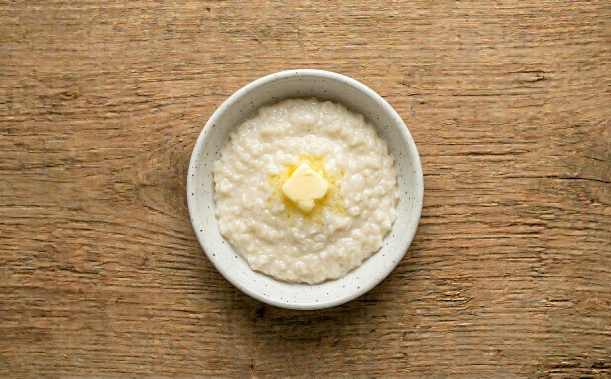 Каша рисовая с маслом